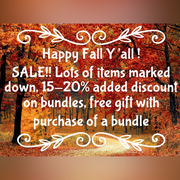 Happy Fall Y’all SALE!! 🍁🍂🍁 - Picture 1 of 13